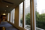 Judges' Corridor (View towards Cheung Kong Center) (Photograph Courtesy of Mr. Alex Lo)
